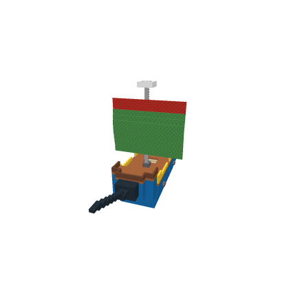 colorful pirate ship