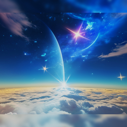 Mystic Night Starry Sky