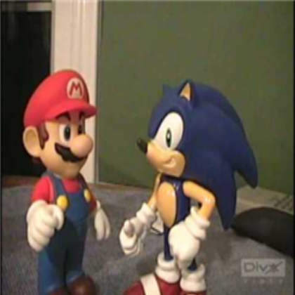 sonic mario and banjo scene 1 Roblox decal