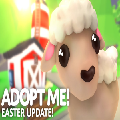 Adopt Me Lamb - Easter Update Image Roblox decal