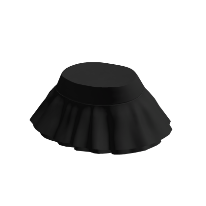 Chic Black Layered Skirt