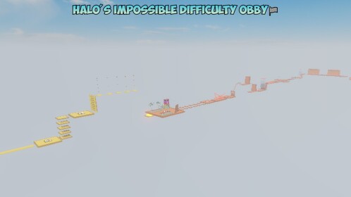 Halo's Impossible Difficulty Obby🏁 [LIMITED TDY]