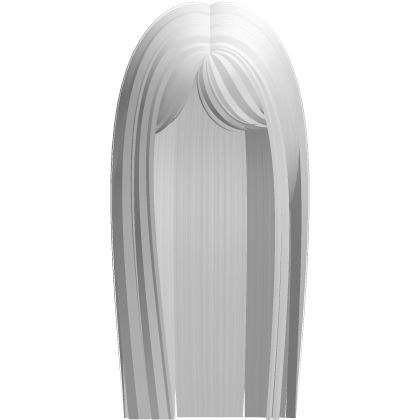 Sleek Popular Long Straight Hair (White)