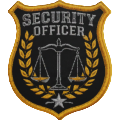 BLF™ Patch - Security Officer [LEFT]