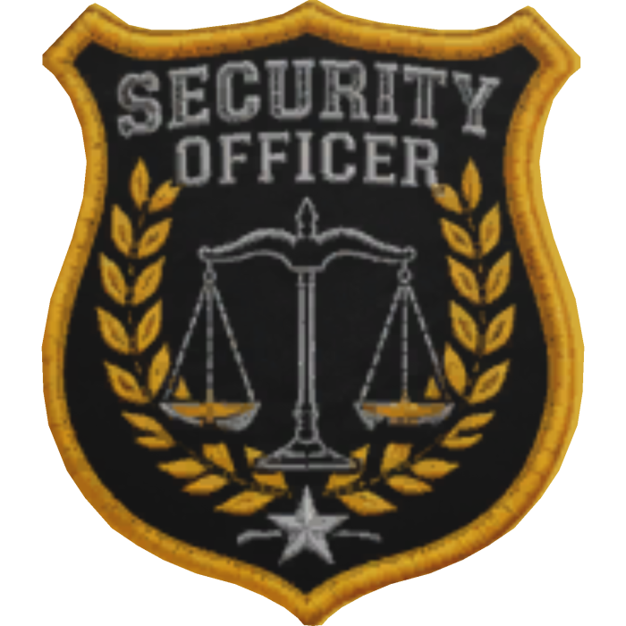 BLF™ Patch - Security Officer [LEFT]