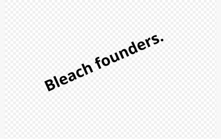 bleach founder's baseplate hangout