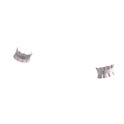 𐔌. ݁♫ kawaii rainbow mezzo piano ruffle cuffs