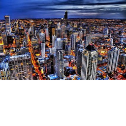 the city