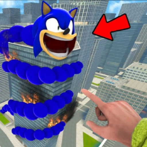 RUN FROM SONIC WORM! (OBBY)