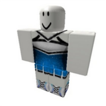 Girls Blue Cheerleading Outfit Roblox decal