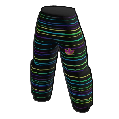 adidas Glitch Stripes and Void Trousers Roblox Item Rolimon s