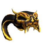Granpa Tiger Skull Golden Shoulder Left