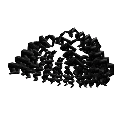 Curly Dreadlocs Short 2/2 [Black] Roblox item
