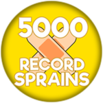 5,000 Record Sprains