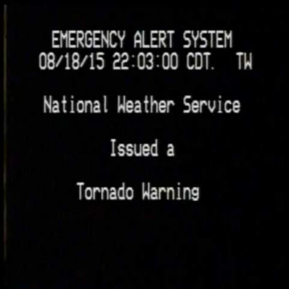 EAS Tornado Warning