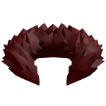 Red Neck Fur Collar
