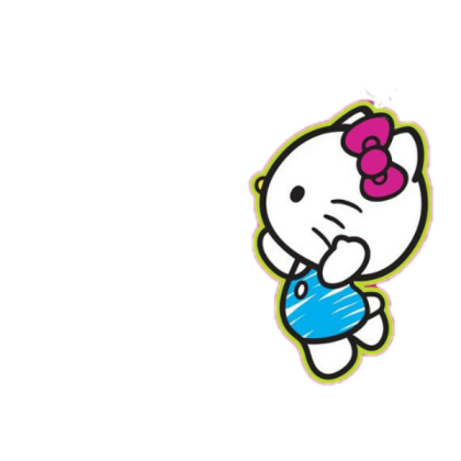 Hello kitty jumping Roblox decal