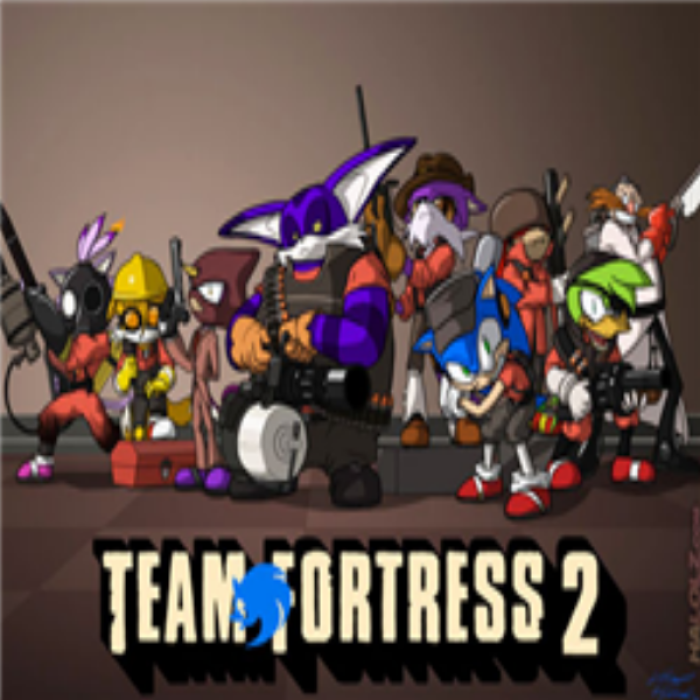 Sonic: TF2 Roblox decal