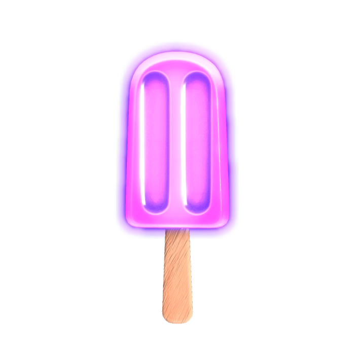 🍇 [EMISSIVE] Grape Candy Yogurt Popsicle