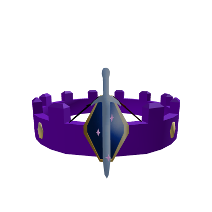 Amethyst Crown Of Swords