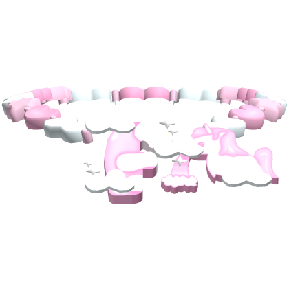 ♡ ꒰ kawaii f initial necklace w unicorn charm ꒱ Roblox item
