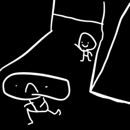 Very bad maze with monster inside game