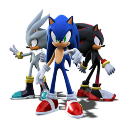 Sonic Shadow and Silver Roblox decal