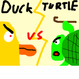 Duck and turtle war