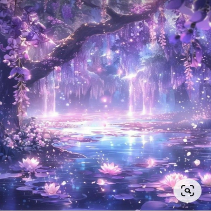 Purple Themed Scenery Roblox decal