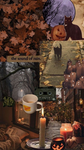 The cute halloween gang