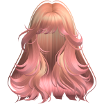 Pink Blonde Peach Ombre