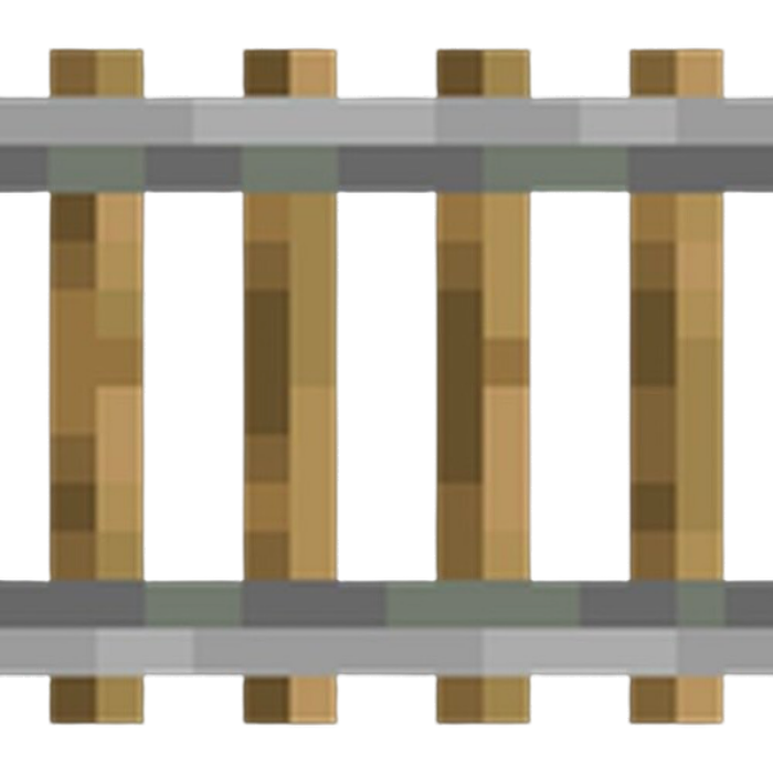 Sideways Minecraft Rail Roblox decal