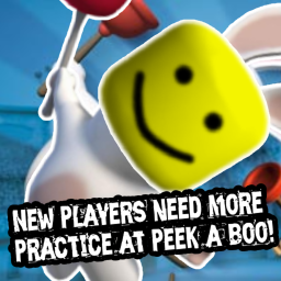NEW PLAYERS NEED MORE PRACTICE AT PEEK-A-BOO!