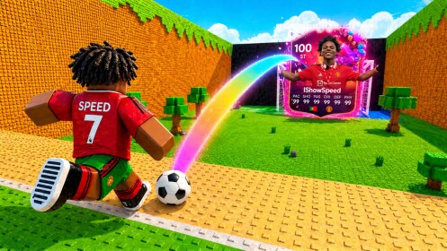 [CANDY🍭] Kick A Football for Soccer Cards! 
