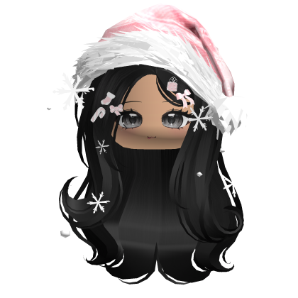 Lush Gentle Swirls w/Santa Hat (Blonde)