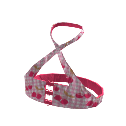 Cute cheery pink crop top thumbnail