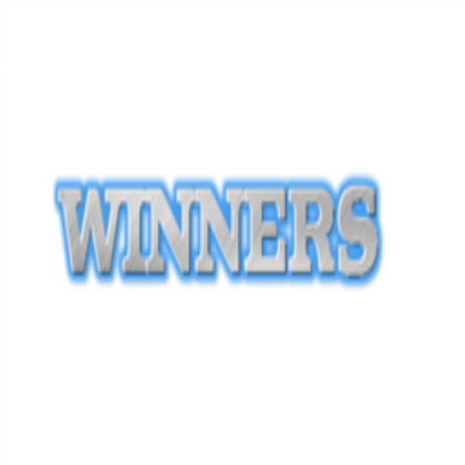 winners sign Roblox decal