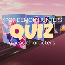 ✨ Kpop Demon Hunters QUIZ Guess characters