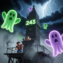 Ghostly Troll tower 👻👻 [halloween]