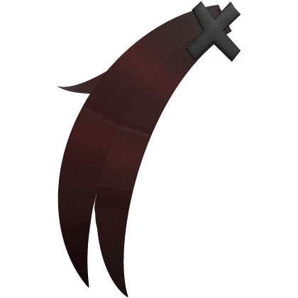 ♰ cross hair extension in black ♰ Roblox item