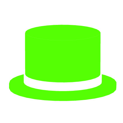 Green Top Hat (PBR) Roblox item