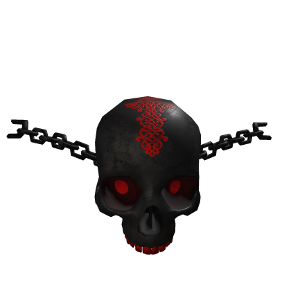 Sakura Antlers Skull Chains Add On Red Roblox item