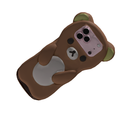 (r15)  pink rillakkuma iphone [TRY ON] Roblox item