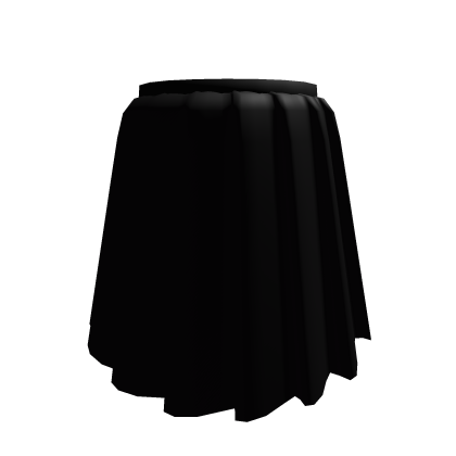 🖤 Black Pleated skirt [Long] [2.0]