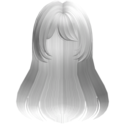 Dreamy Soft Layered Hair (White) Roblox item