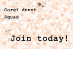 Corgi donut squad