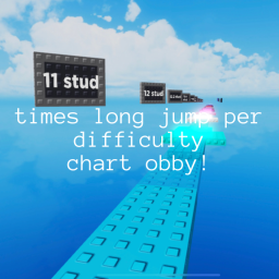 Times Long Jump Per Difficulty Chart Obby