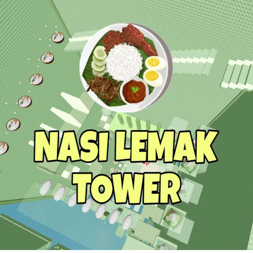 NASI LEMAK TOWER official Roblox game thumbnail