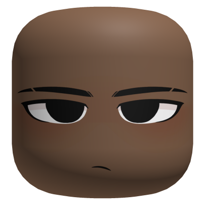 Intimidating Face Brown Roblox