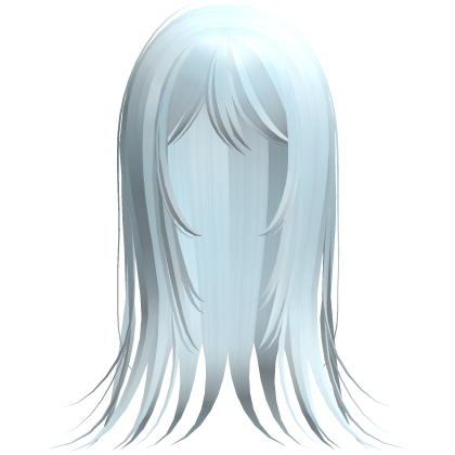 Pastel Blue Vampire Emo Wispy Long Hair Roblox item